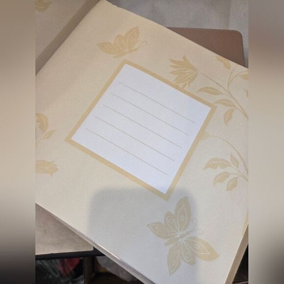 Set Of 3 Leather Bound Photo Albums Scrapbook Memory Book Gift Grandparents - Picture 9 of 12